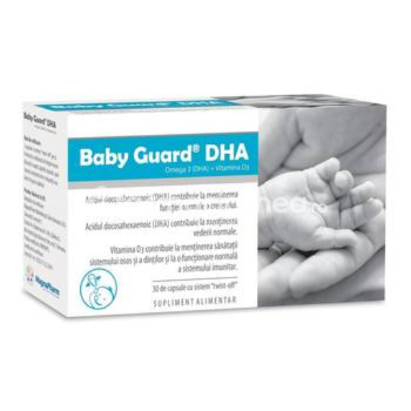 Imunitate copii - Baby guard DHA, 30cps, Evital, farmaciamea.ro