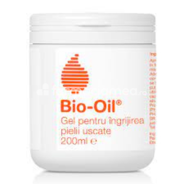 Dermatologie pediatrică - Bio oil gel pentru ingrijirea pielii uscate, 200ml, farmaciamea.ro