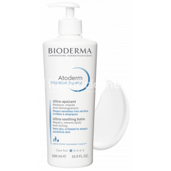 Îngrijire corp - Bioderma Atoderm Intensiv Balsam pentru Fata si Corp, 500 ml, farmaciamea.ro