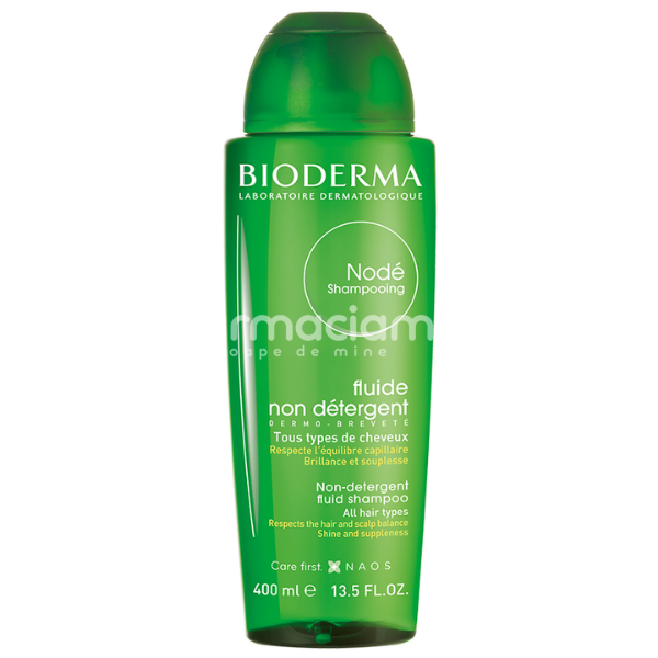 Îngrijire scalp - Bioderma Node Fluid Sampon pentru toate tipurile de par, 400 ml, farmaciamea.ro