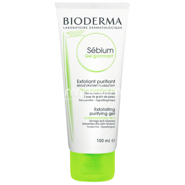 Îngrijire ten - Bioderma Sebium Gel Exfoliant, 100ml, farmaciamea.ro