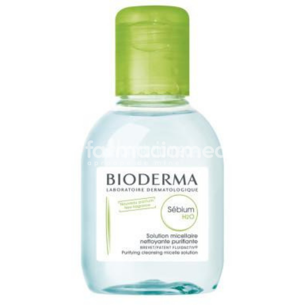 Îngrijire ten - Bioderma Sebium H2O Apa micelara, 100ml, farmaciamea.ro