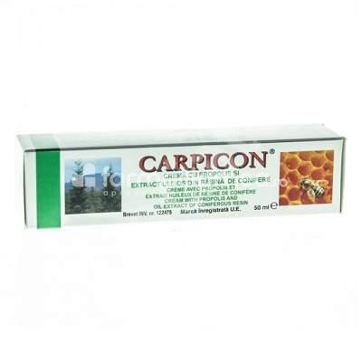Afecțiuni ale pielii - Carpicon cremă cu propolis, 50ml Elzin Plant, farmaciamea.ro