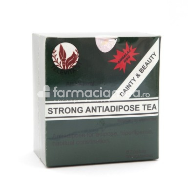 Ceaiuri - Ceai Antiadipos Strong, 30 doze, Yongkang, farmaciamea.ro