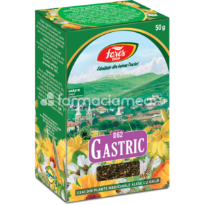 Ceaiuri - Ceai Gastric D62, 50g, Fares, farmaciamea.ro