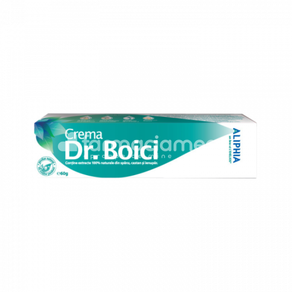 Durere - Crema pentru dureri Dr. Boici Aliphia, 60 g, Exhelios, farmaciamea.ro