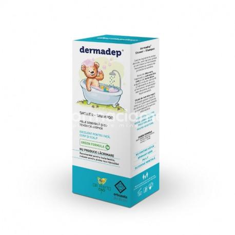 Dermatologie pediatrică - Dermadep Shower shampoo, 250ml, Dr. Phyto, farmaciamea.ro