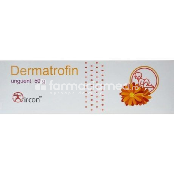 Afecțiuni ale pielii - Dermatrofin unguent, 50g, Ircon, farmaciamea.ro