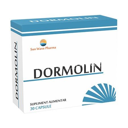 Calmare și somn liniștit - Dormolin, 30 capsule, Sun Wave Pharma, farmaciamea.ro