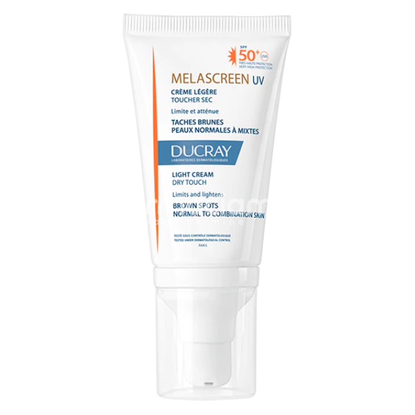 Îngrijire ten - Ducray Melascreen Crema SPF50 UV Legere pentru Ten Normal- Mixt, 40 ml , farmaciamea.ro