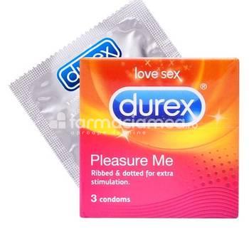 Lubrefiante & Prezervative - DUREX Pleasure Me x 3bc, farmaciamea.ro