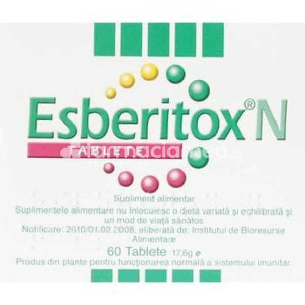 Imunitate - Esberitox N, 60tb, Schaper & Brummer, farmaciamea.ro