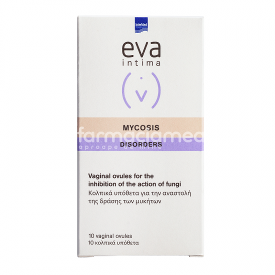 Igienă intimă - EVA INTIMA Mycosis ovules, 10 ovule vaginale, farmaciamea.ro