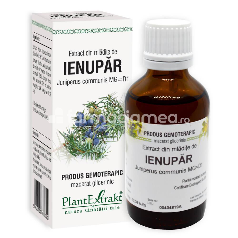 Gemoterapice unitare - Extract mladite ienupar, 50 ml, PlantExtrakt, farmaciamea.ro
