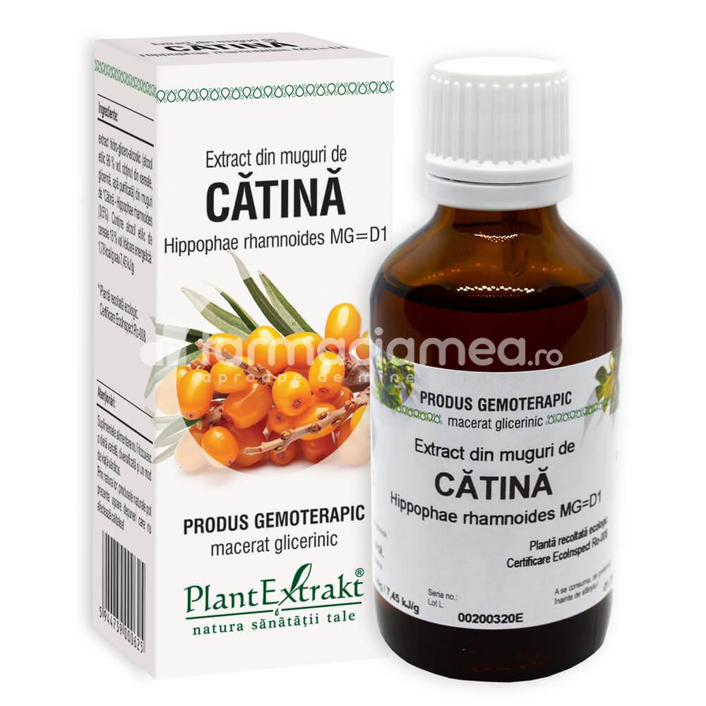 Gemoterapice unitare - Extract muguri catina,50 ml, PlantExtrakt, farmaciamea.ro