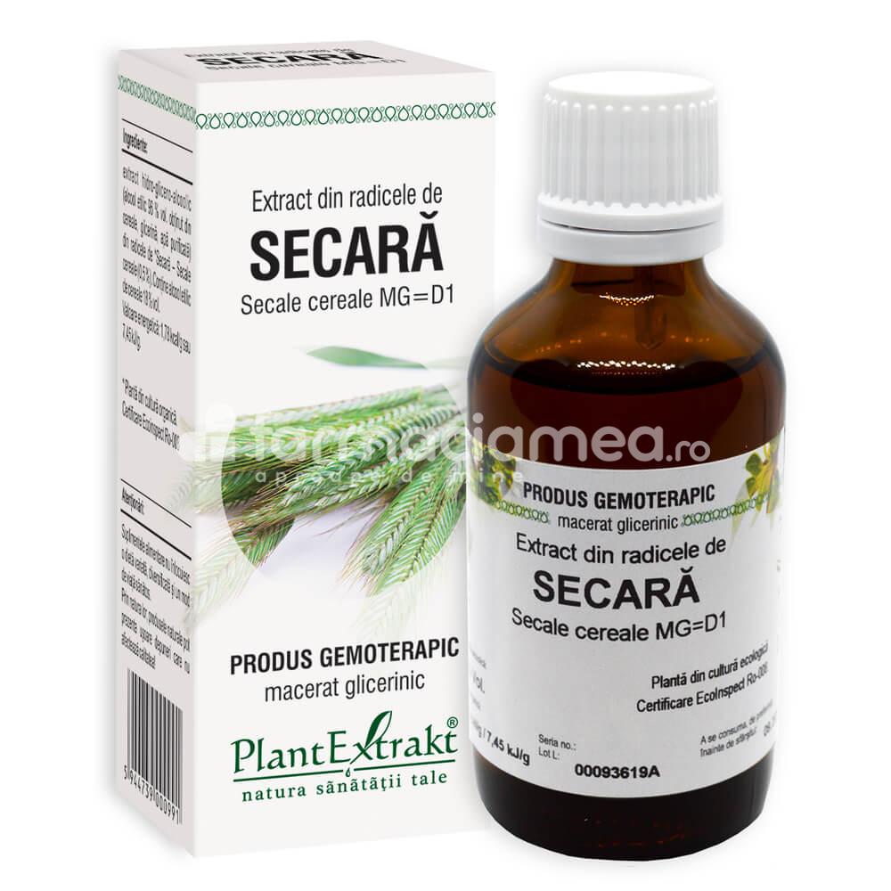 Gemoterapice unitare - Extract radicele secara, 50 ml, PlantExtrakt, farmaciamea.ro
