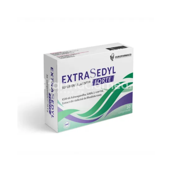 Afecțiuni ale sistemului nervos - Extrasedyl Forte, 30 comprimate Eurofarmaco, farmaciamea.ro