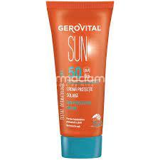 Îngrijire corp - Gerovital Sun Crema Protectie Solara SPF 50, 100ml, farmaciamea.ro
