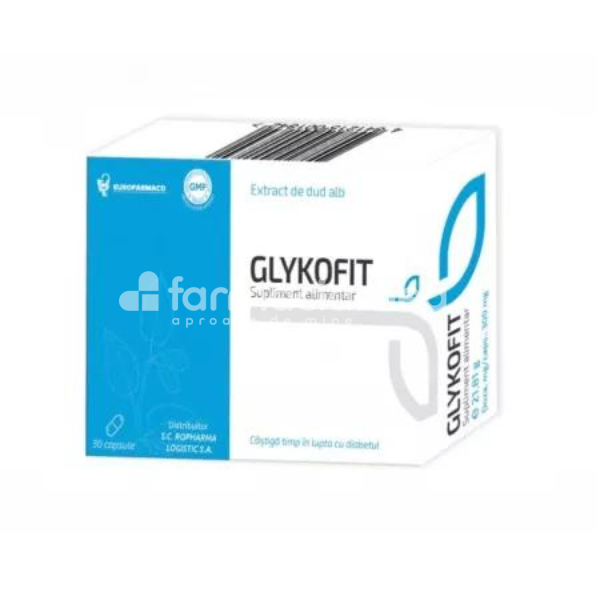 Suplimente pentru diabet - Glykofit, 30 capsule, Eurofarmaco, farmaciamea.ro