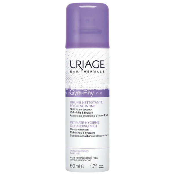 Igienă intimă - Uriage Gyn Phy spray intim de curatare, 50 ml, farmaciamea.ro