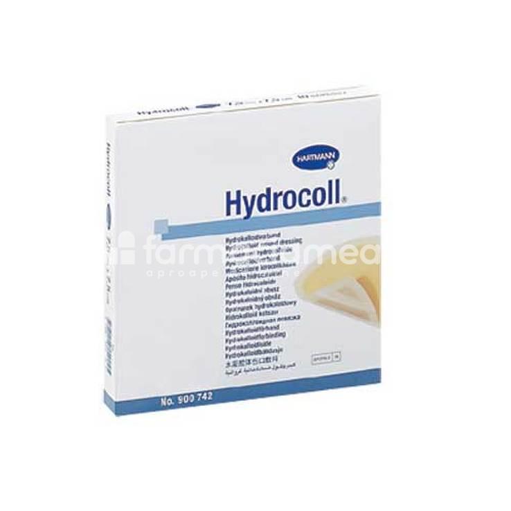 Plasturi, leucoplast și pansamente - Hydrocoll 20cmx20cm, 5buc, Hartmann, farmaciamea.ro