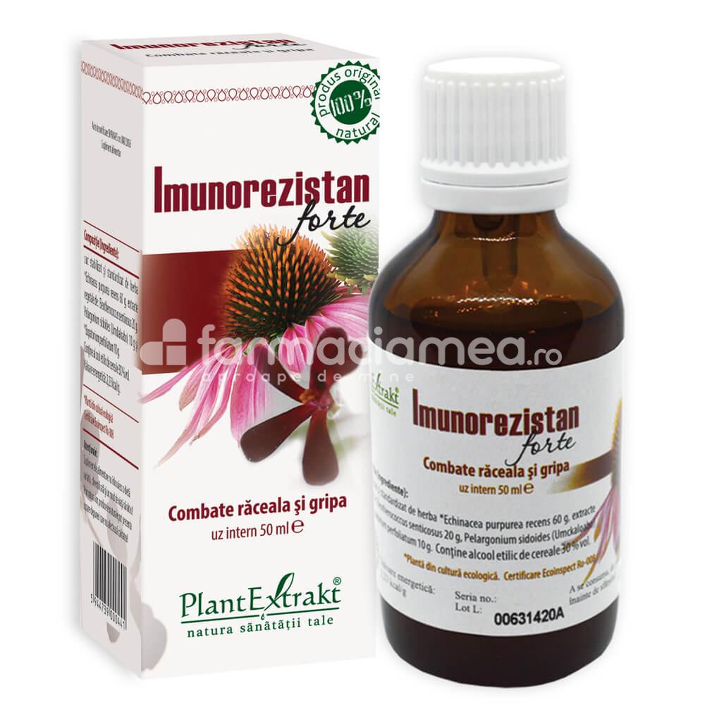 Fitoterapice - Imunorezistan forte, 50 ml, PlantExtrakt, farmaciamea.ro