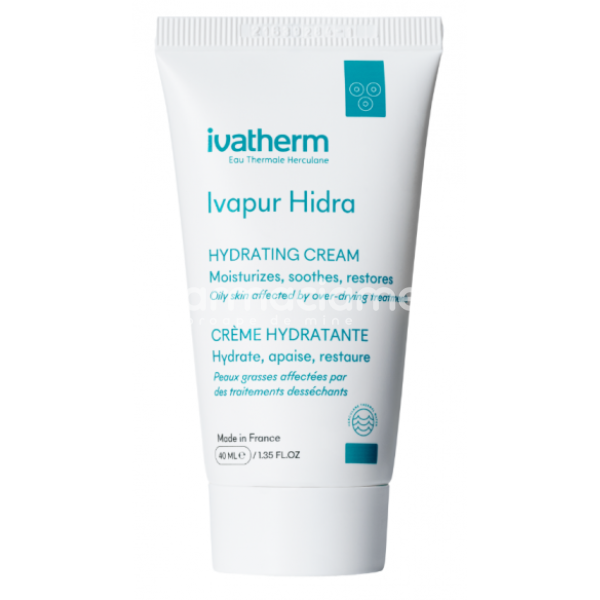 Îngrijire ten - Ivatherm Ivapur Hidra crema hidratanta piele fragilizata, 40 ml, farmaciamea.ro