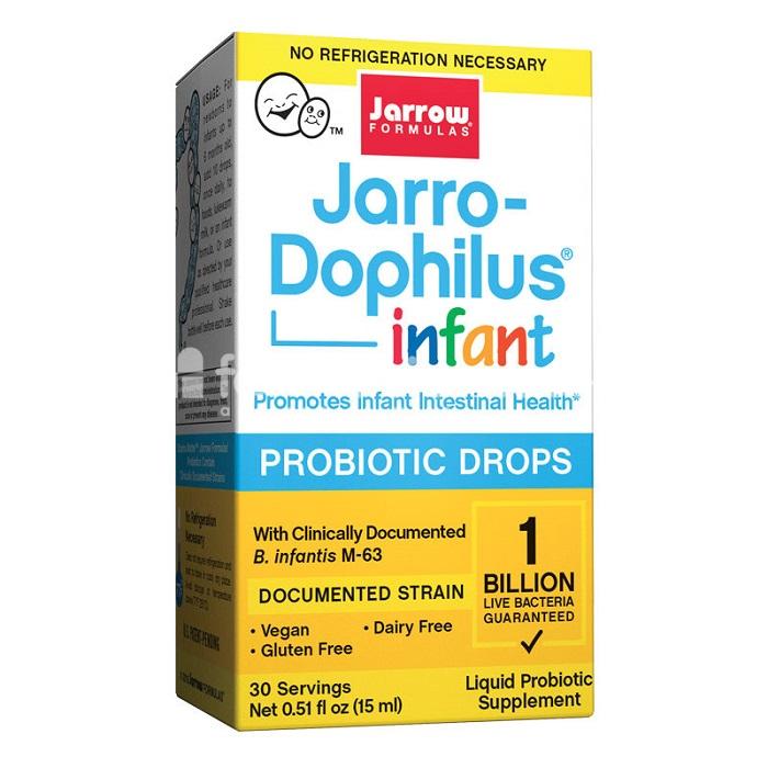 Tulburări tranzit copii - Jarrodophilus Infant, flacon de 15 ml, Secom, farmaciamea.ro