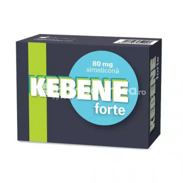 Afecțiuni ale sistemului digestiv - Kebene Forte 80mg, 25 capsule Terapia, farmaciamea.ro