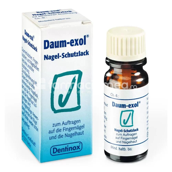 Îngrijire corp - Daum-Exol lac de unghii amar, 10ml, Dentinox, farmaciamea.ro