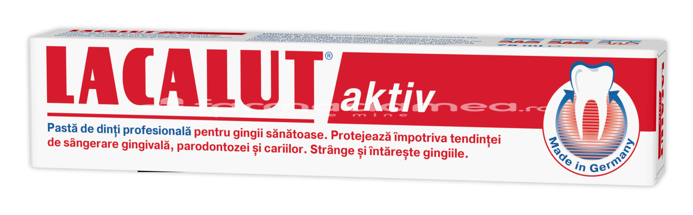 Pastă dinţi - Lacalut Aktiv pasta dinti, 75 ml, farmaciamea.ro