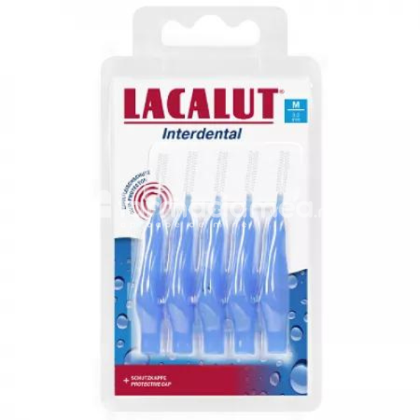 Igienă orală - Lacalut Periute interdentare M 3.00 mm, 5 bucati, farmaciamea.ro