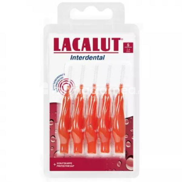 Igienă orală - Lacalut Periute Interdentare S 2,4mm, 5 bucati, farmaciamea.ro