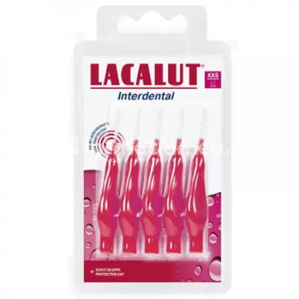 Igienă orală - Lacalut Periute interdentare XXS 1.7 mm, 5 bucati, farmaciamea.ro