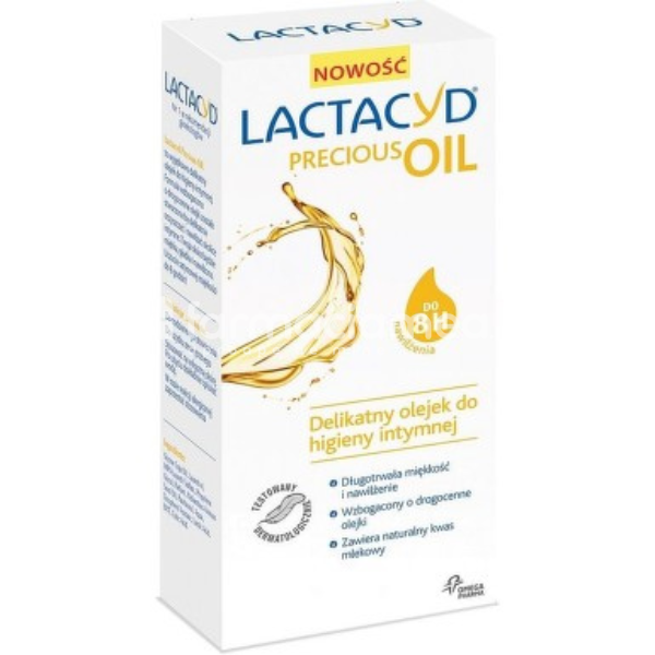 Igienă intimă - LACTACYD Precious oil, 200ml, Perrigo, farmaciamea.ro