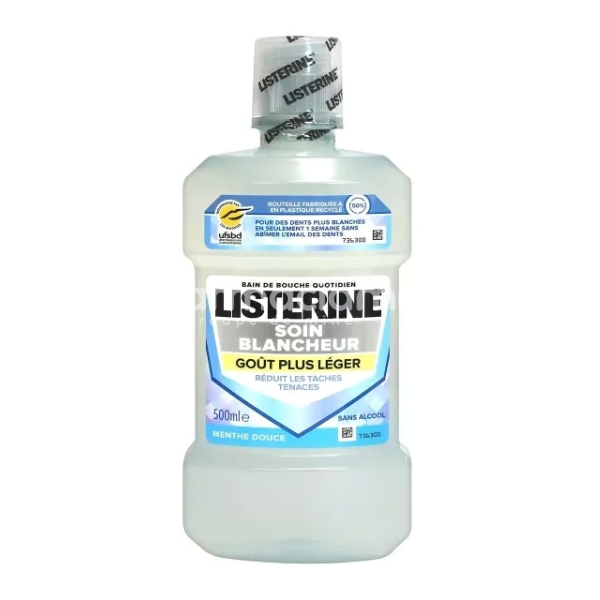 Igienă orală - Listerine Apa de Gura Soin Blancheur, 500 ml, farmaciamea.ro