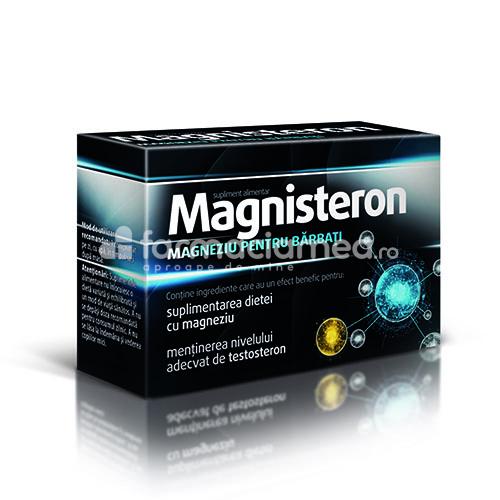 Vitamine și minerale domni - Aflofarm Magnisteron magneziu pentru bărbați, 30 tablete, farmaciamea.ro