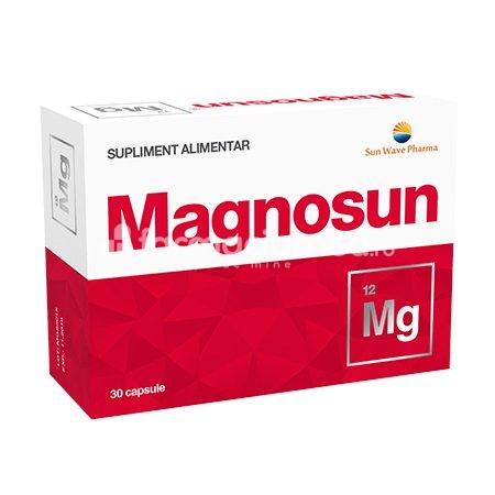 Minerale și vitamine - Magnosun, 30 capsule, Sun Wave Pharma, farmaciamea.ro