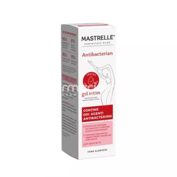 Igienă intimă - Gel intim antibacterian Mastrelle, 200 ml, Fiterman, farmaciamea.ro