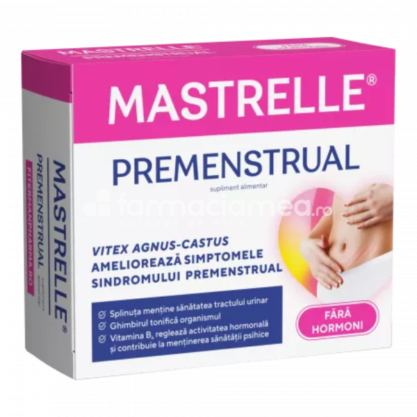 Afecțiuni urogenitale - Mastrelle Premenstrual, 30 comprimate Fiterman Pharma, farmaciamea.ro