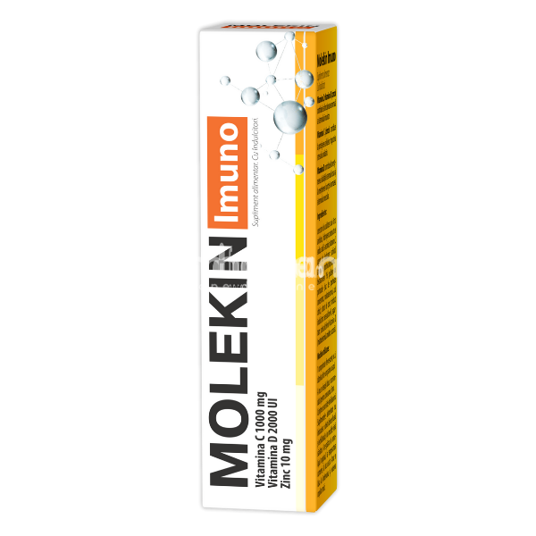Imunitate - Molekin Imuno, pentru imunitate, 20 comprimate efervescente, Zdrovit, farmaciamea.ro