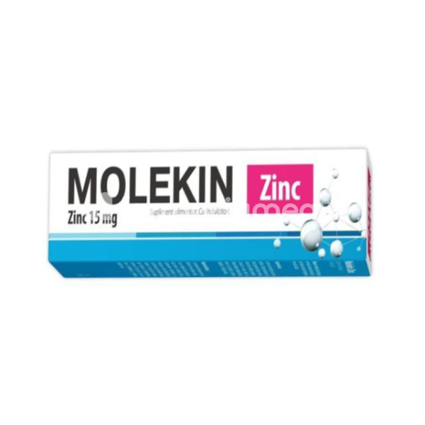 Imunitate - Molekin Zinc 15mg, 20cpr, Zdrovit, farmaciamea.ro