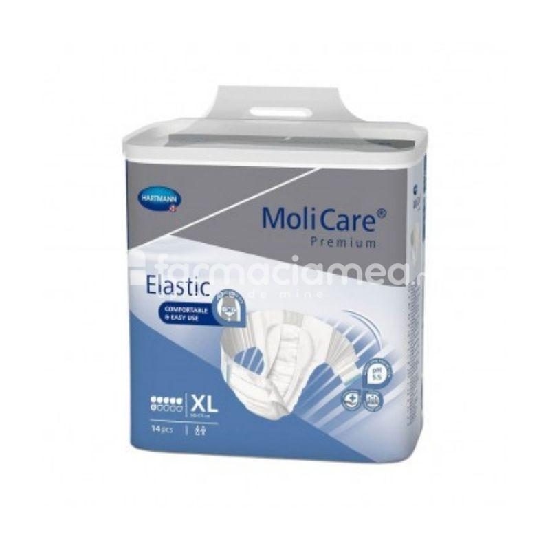 Incontinență și îngrijire bătrâni - Molicare Premium elastic 6 picaturi XL, 14buc, Hartmann, farmaciamea.ro