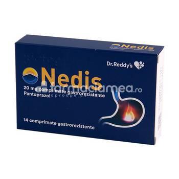 Reflux gastro-esofagian OTC - Nedis 20mg x 14 comprimate, farmaciamea.ro