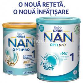 Lapte praf - Nestle Lapte NAN 1 Optipro HM-O, de la nastere, 400g, farmaciamea.ro