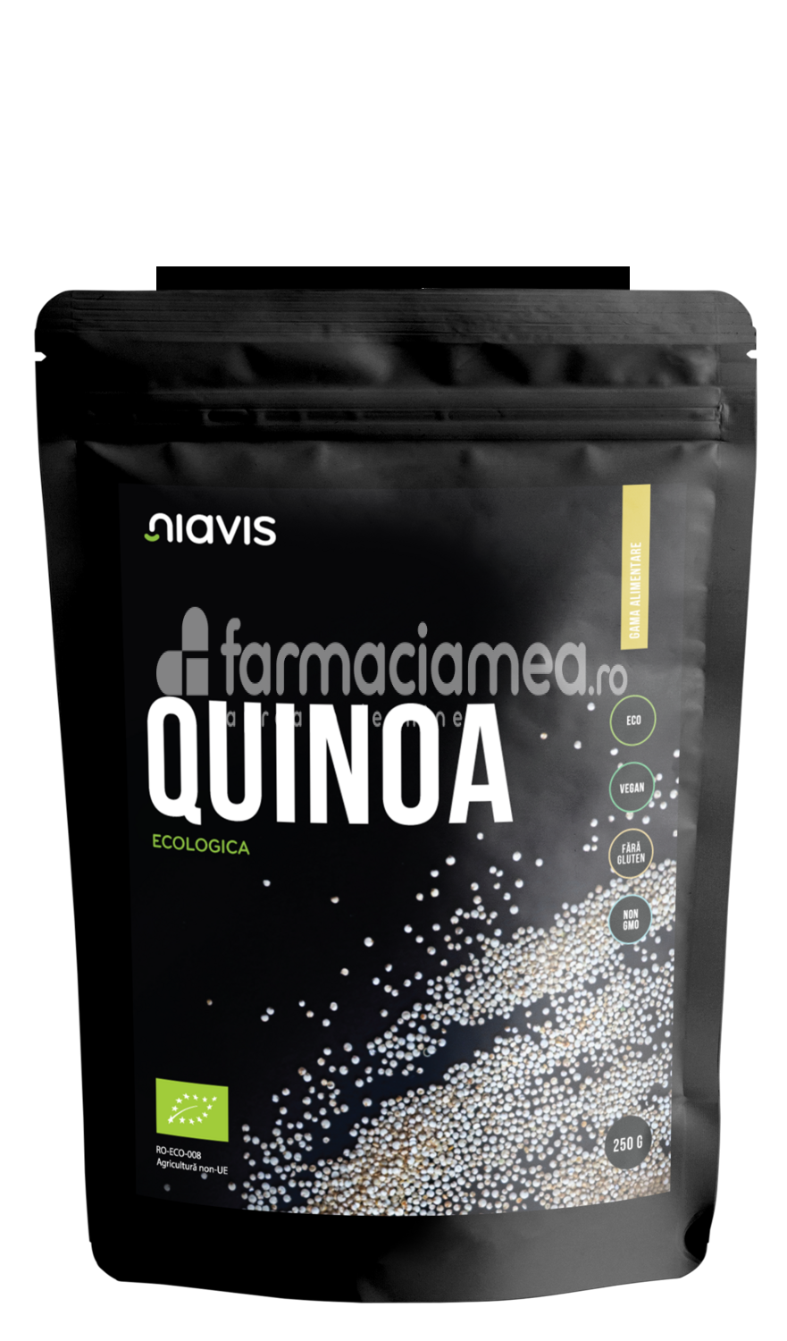 Alimente și băuturi - Niavis Quinoa ecologica Bio, 250 g, farmaciamea.ro