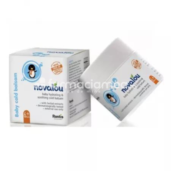 Gripă și răceală copii - Novalou Balsam Calmant pentru copii peste 6 luni, 50 ml Rontis, farmaciamea.ro