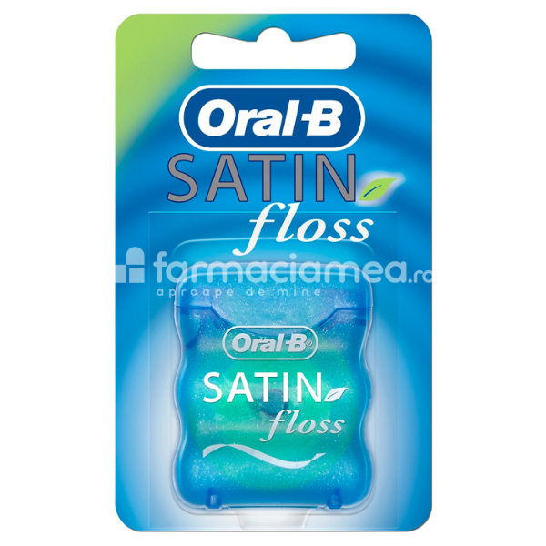 Pastă dinţi - Ata dentara Satin Floss, 25 m, Oral-B, farmaciamea.ro