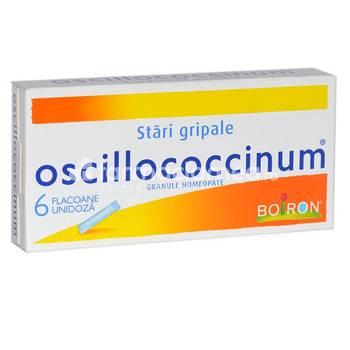 Răceală și gripă OTC - Oscillococcinum, indicat in gripa si raceala, imunitate, 6 doze, Boiron, farmaciamea.ro