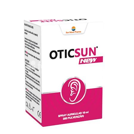 Produse pentru urechi - OticSun solutie otica, 10 ml, Sun Wave Pharma, farmaciamea.ro